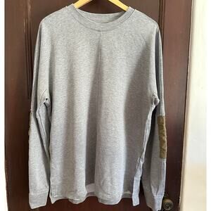 P.L.C. Project Life Creation | Luxe Crew Neck Sweatshirt Reinforced Elbows XL